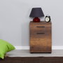 Hanah Home Mesilla de noche Kmd-511-Oo-1 Oslo y Nogal